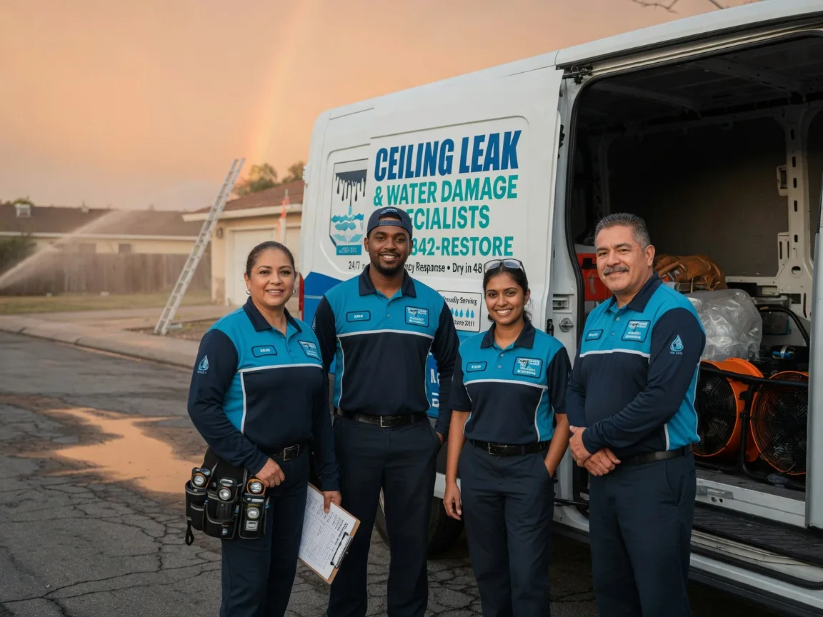 Ceiling Leak Cleanup company in Lindenhurst, IL