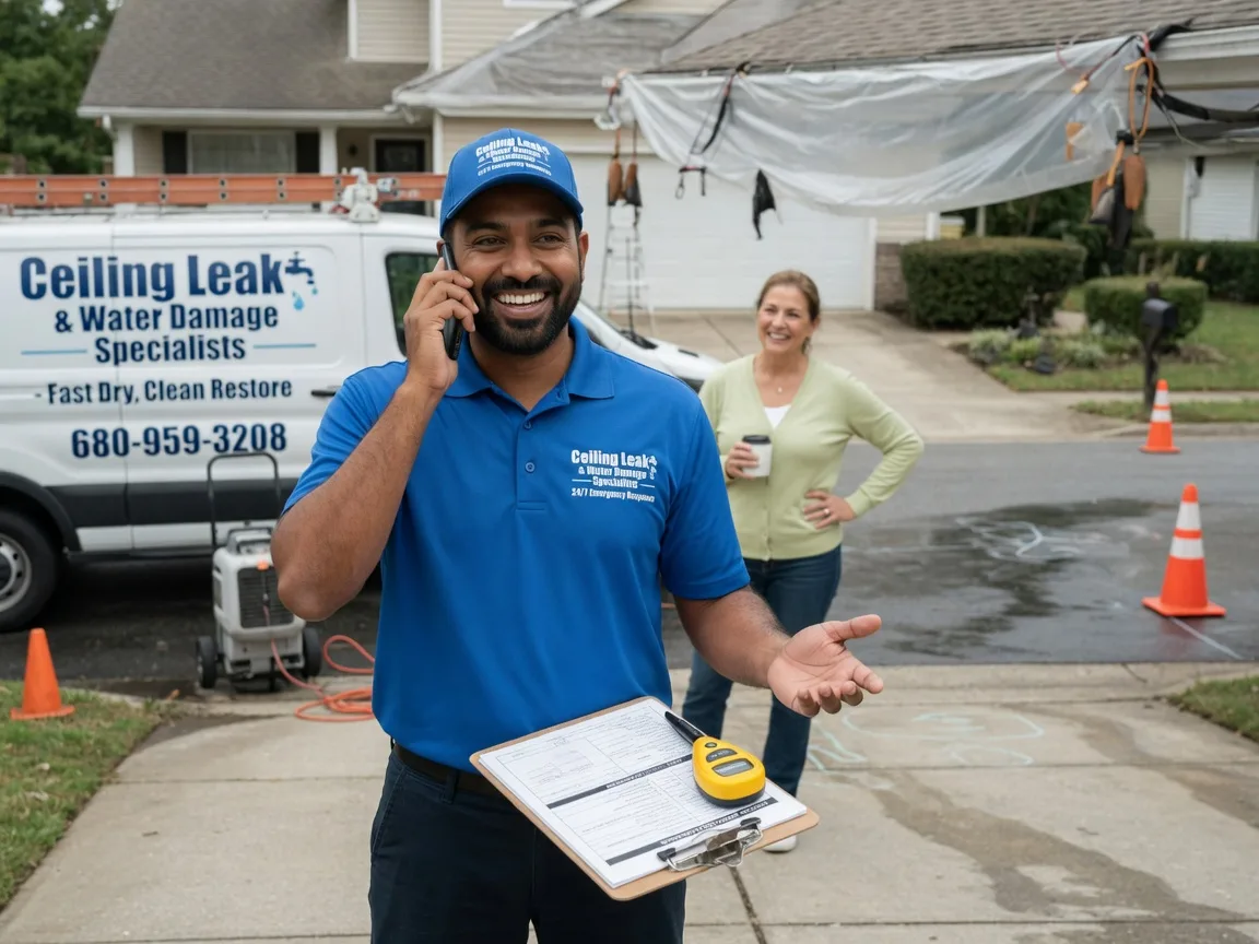 Ceiling Leak Cleanup Lindenhurst, IL FAQs